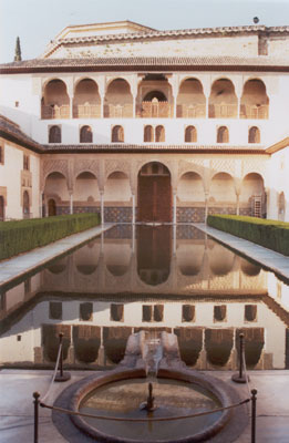 Patio de los Arrayanes, Nasrid Palace, Alhambra. (Spanje - 2003)